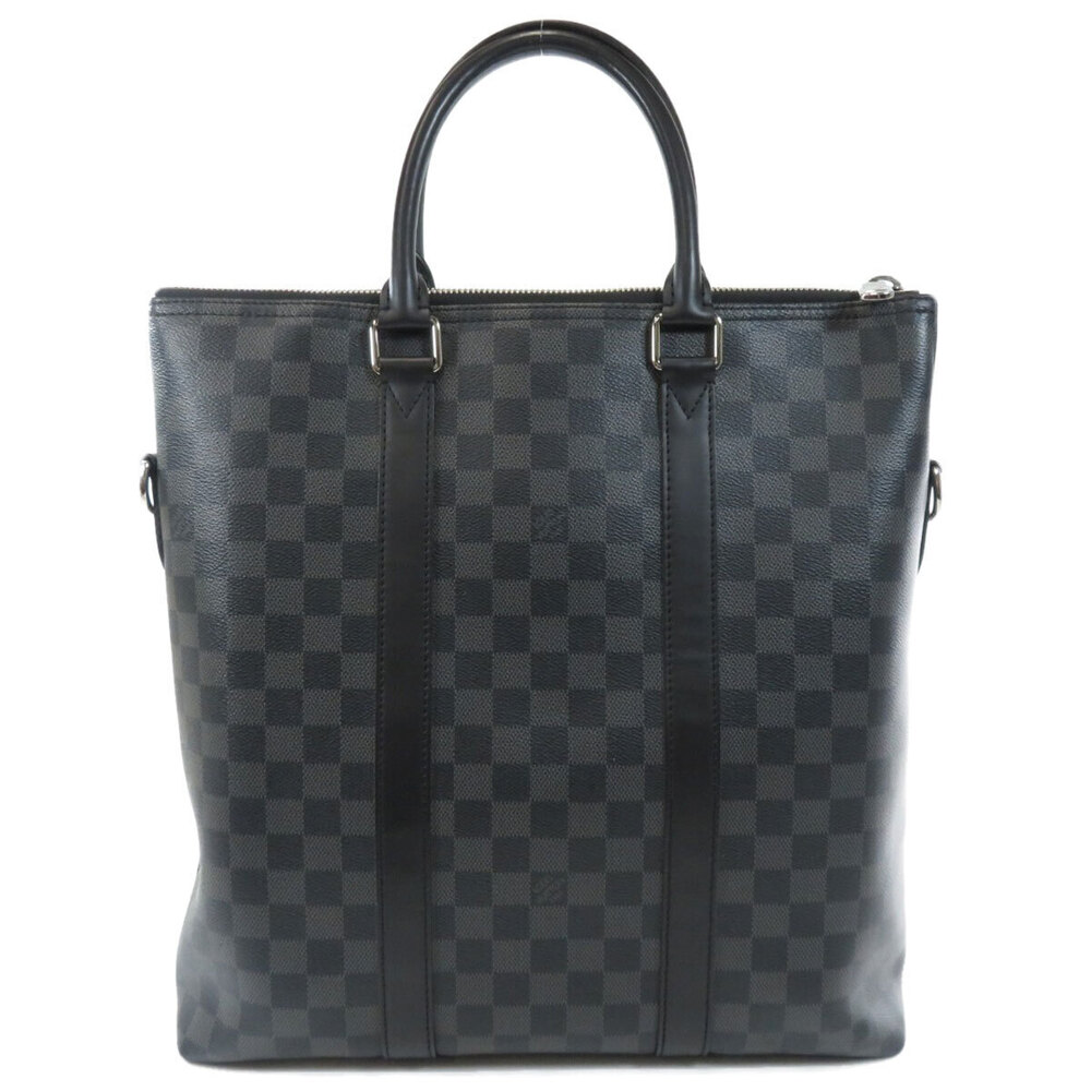 Louis Vuitton Damier Graphite Bag Anton Canvas Tote Black
